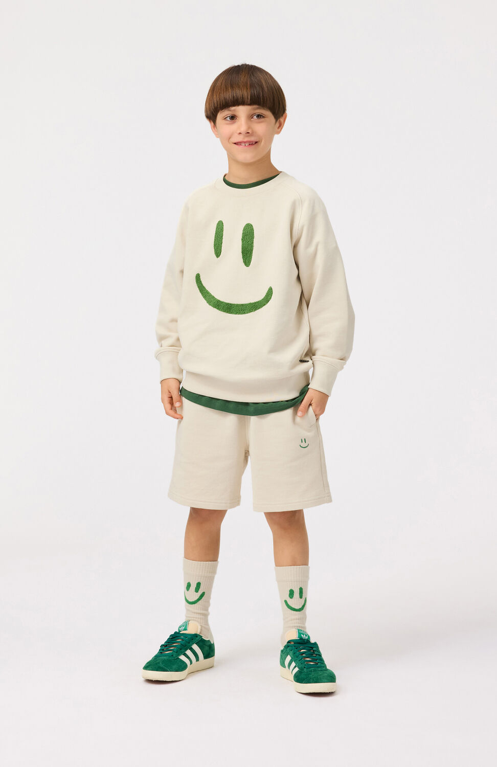 Creme MOLO Sweatshirt MIKE - large