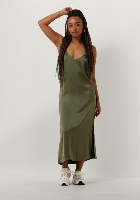 Grüne ENVII Midikleid ENLIMA SL SLIP DRESS - large