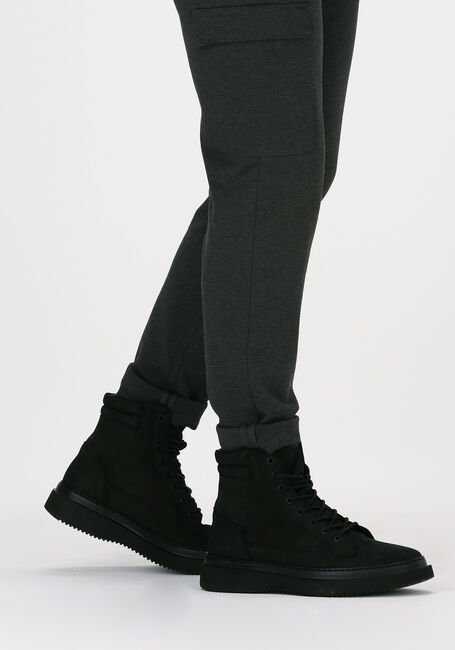 Schwarze NUBIKK Schnürboots JONAH DUNE HEREN - large