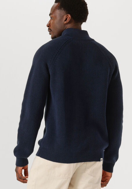 Dunkelblau ANERKJENDT Pullover AKSUNE PATENT HALF ZIP KNIT - large