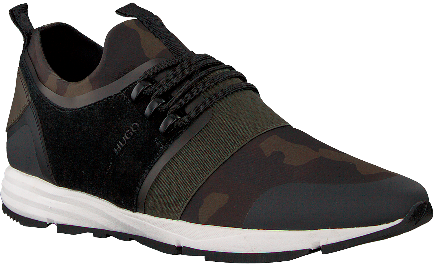 hugo hybrid runn it leather trainer