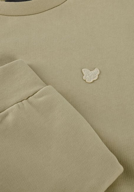 Khaki LYLE & SCOTT Sweatshirt DROP SHOULDER CREW BOYS - large