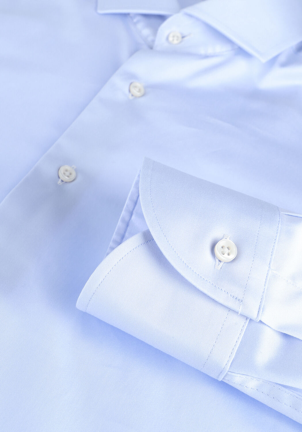 Hellblau PORTO MILANO Klassisches Oberhemd MILANO - large