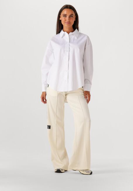 Weiße HAUTE L'AMITIÉ Blusen TWIST BOW SHIRT - large