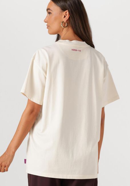 Weiße HARPER & YVE T-shirt NODRAMACLUB-SS - large