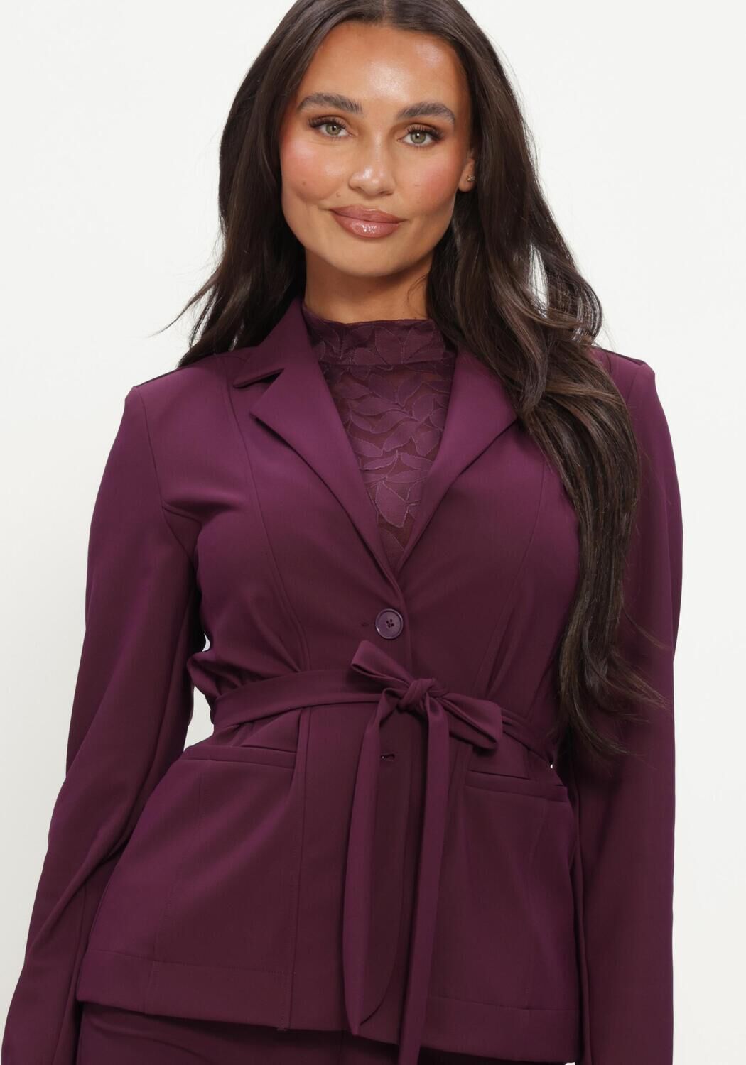 STUDIO ANNELOES Blazer Elin bonded blazer - large
