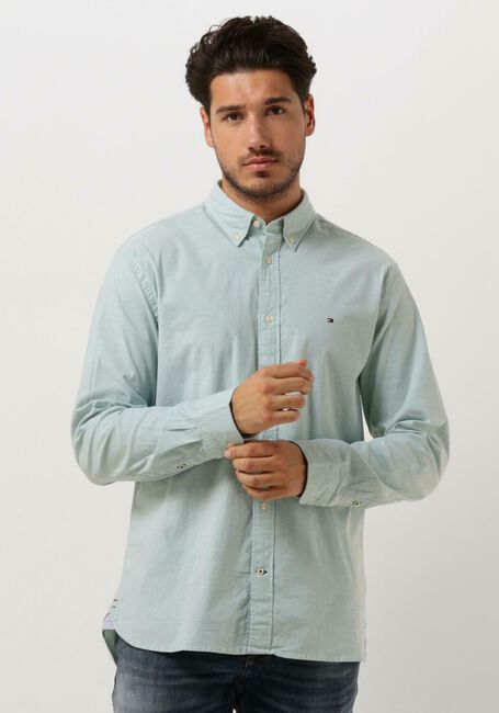 Grüne TOMMY HILFIGER Casual-Oberhemd 1985 FLEX OXFORD RF SHIRT - large