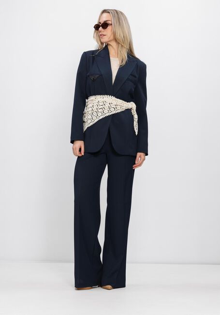 Dunkelblau HAUTE L'AMITI&Eacute; Hose PREMIERE PLAIN TALL PANT - large