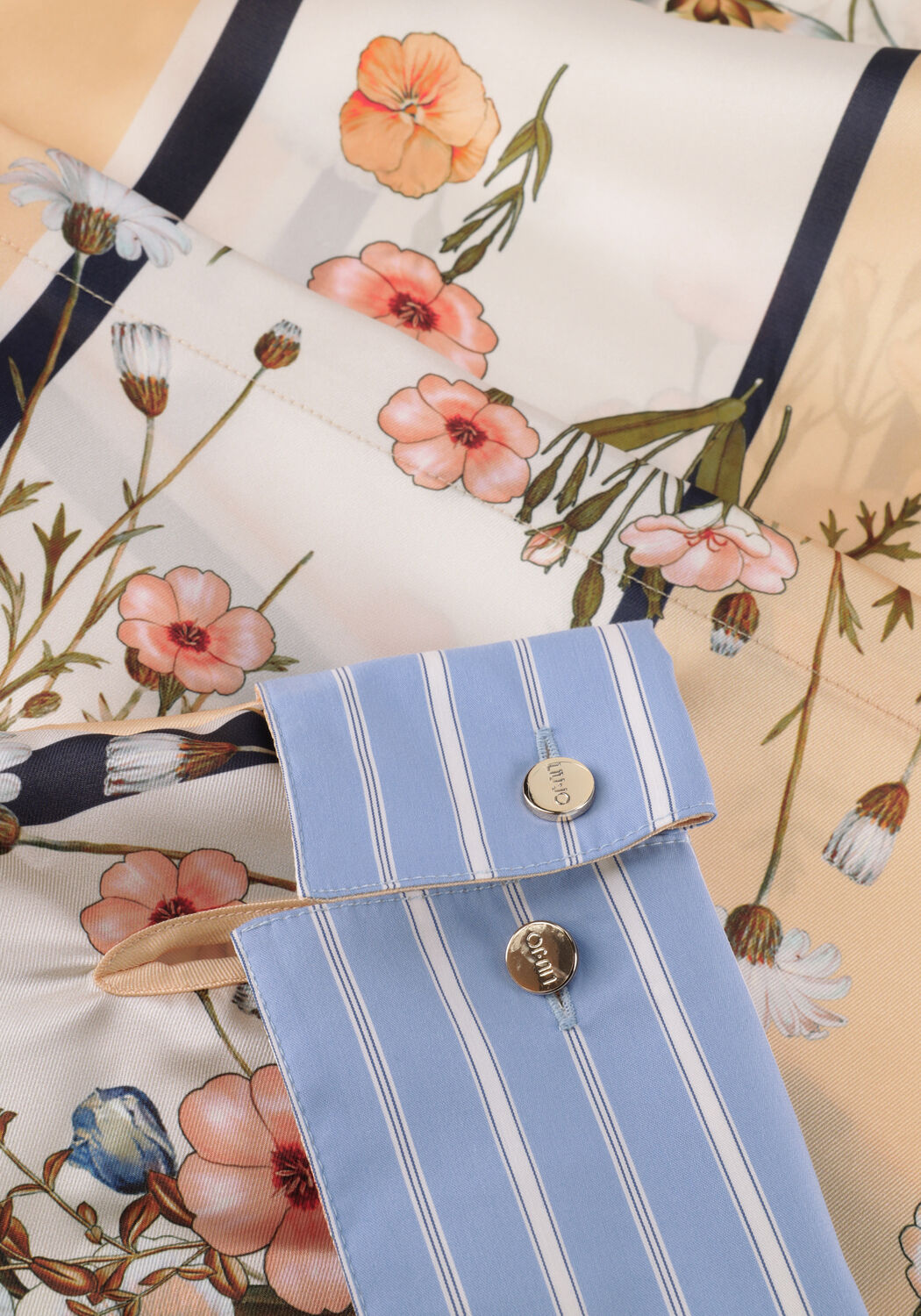 Mehrfarbige/Bunte LIU JO Midikleid ABITO TS NAV - large