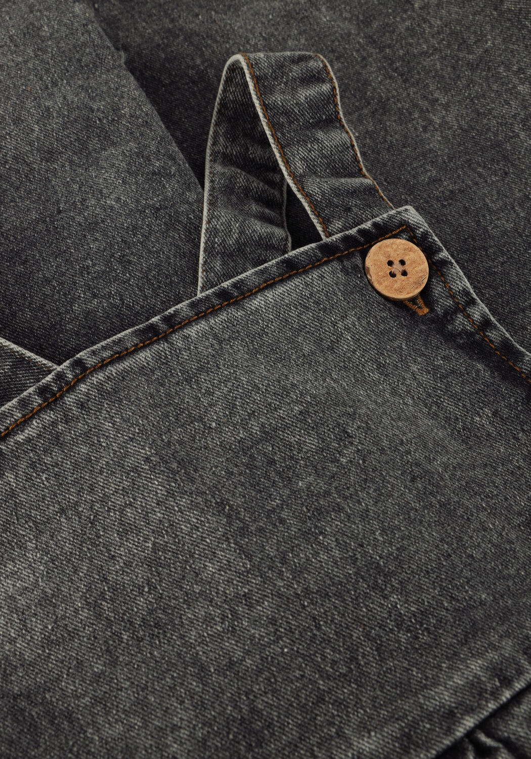 Graue LIL' ATELIER Latzhosen NMFTEMS LOOSE DNM OVERALL - large