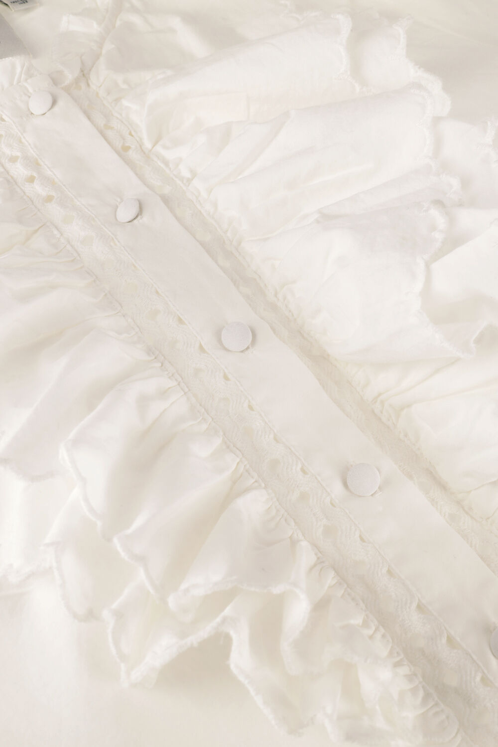 Wei&szlig;e Y.A.S. Blusen YASSCLARA LS SHIRT - large