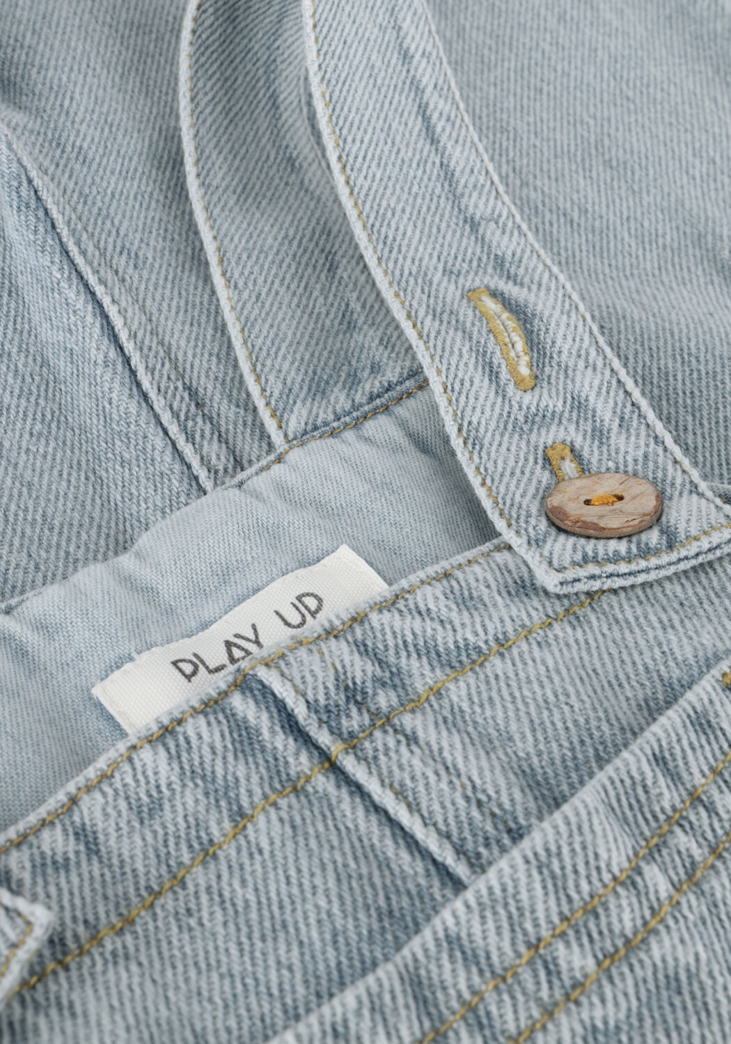 Blaue PLAY UP Latzhosen DENIM JUMPSUIT U - large