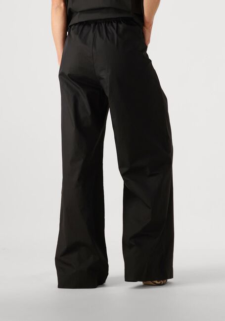 Schwarze BY-BAR Weite Hose BENJI POPLIN PANTS - large