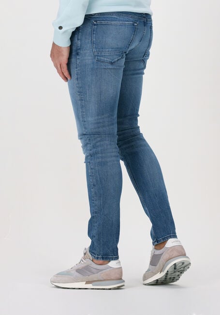 Blaue CAST IRON Slim fit jeans RISER SLIM BRIGHT BLUE WASH - large