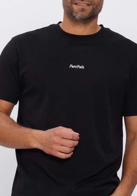 Schwarze PURE PATH T-shirt BOLD EMBLEM T-SHIRT - large