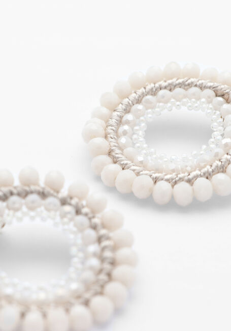 Beige PAULIE POCKET Ohrringe ELEGANT HOOPS EARRINGS - large