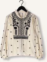 Weiße SUMMUM Top TOP VISCOSE EMBROIDERED STRIPE Weiße SUMMUM Top TOP VISCOSE EMBROIDERED STRIPE - medium