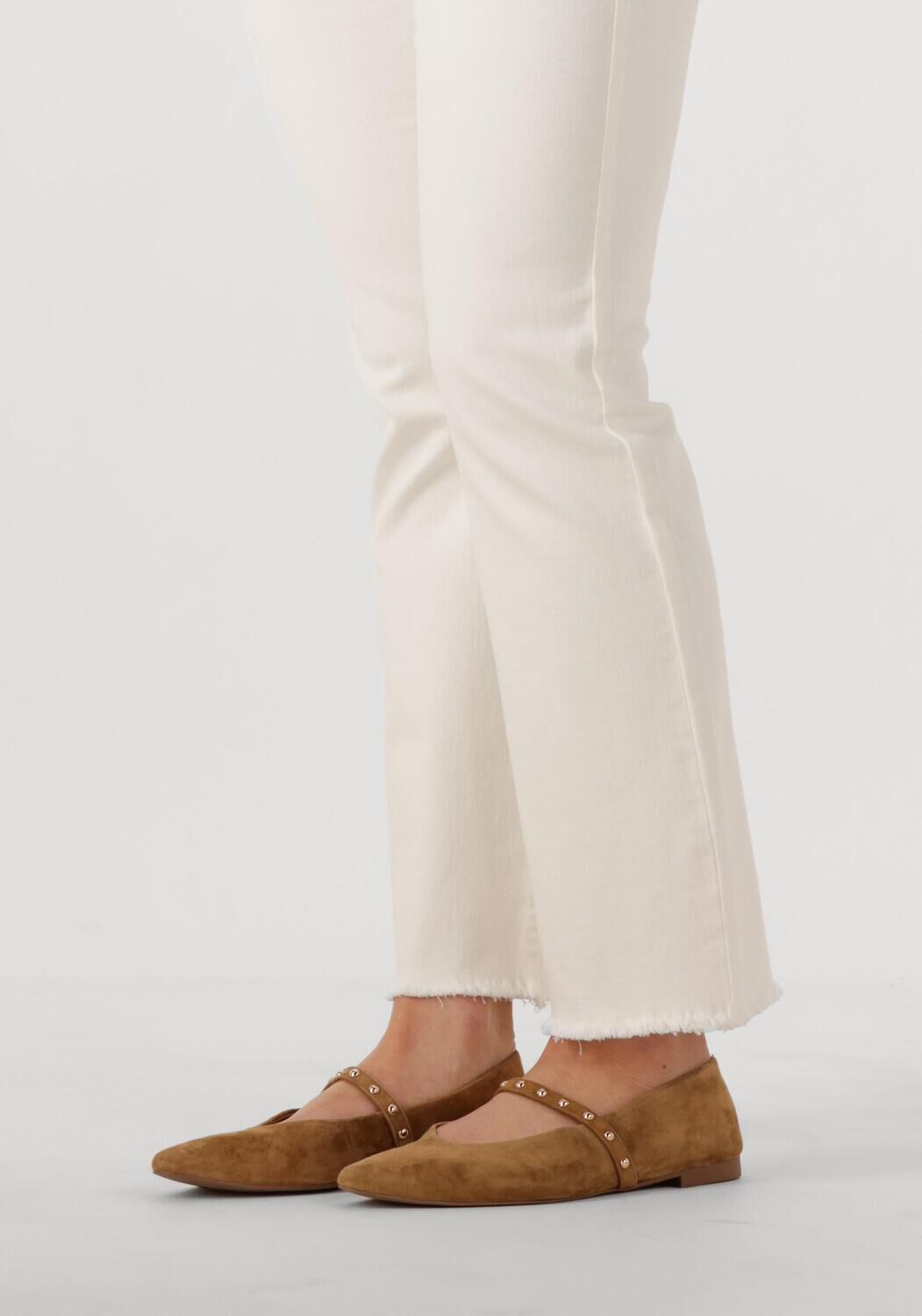 Camelfarbene STEFANO LAURAN Ballerinas X1417 - large