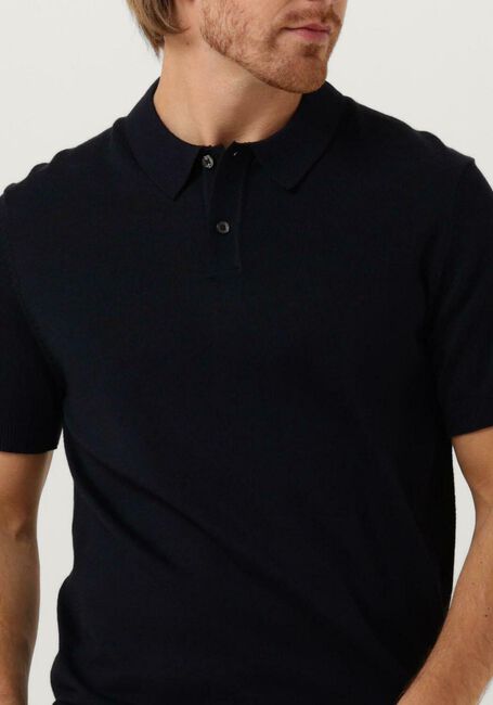 Dunkelblau SELECTED HOMME Polo-Shirt SLHTOWN SS KNIT POLO B - large