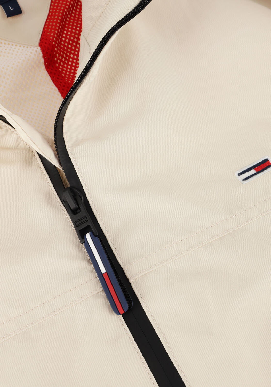 Beige TOMMY JEANS Wattierte Jack TJM ESSENTIAL CASUAL BOMBER - large