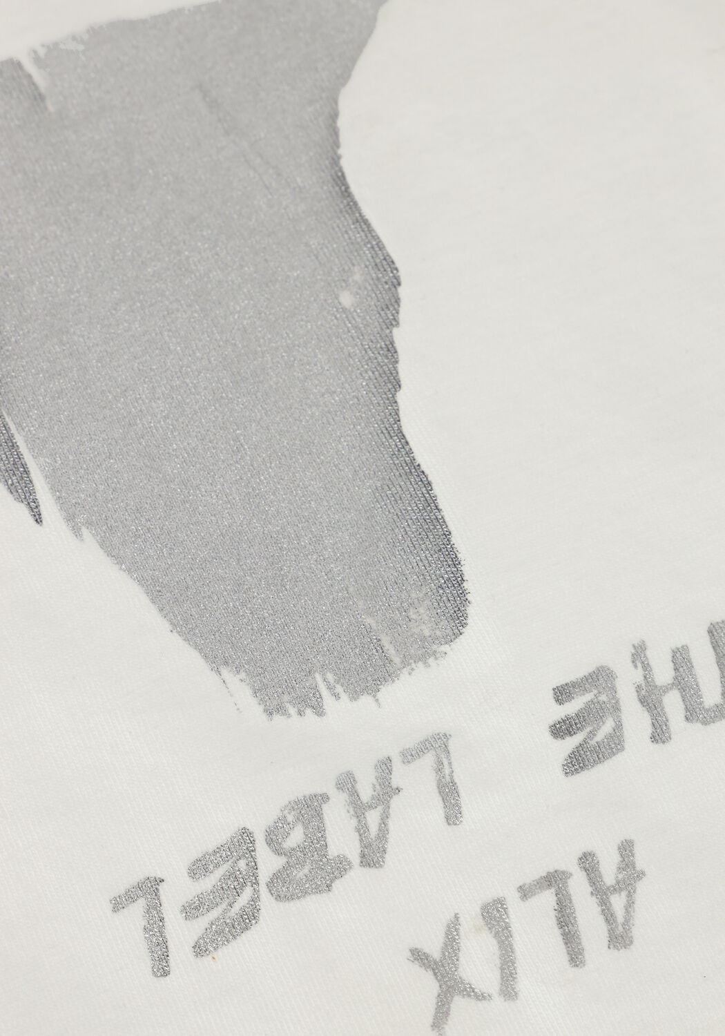 Wei&szlig;e ALIX MINI T-shirt KNITTED BULL T-SHIRT - large