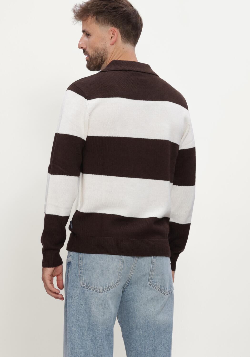 Braune SAINT STEVE Pullover DOMINIQUE - large