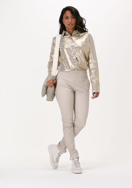 Goldfarbene EST'SEVEN Blusen CW BLOUSE + BOW - large