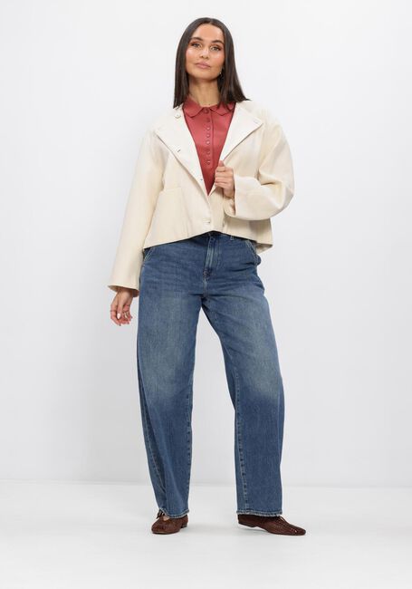 Beige PENN & INK Wattierte Jack JACKET - large