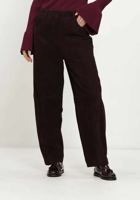 Braune IBANA Weite Hose PARLA SUEDE - large