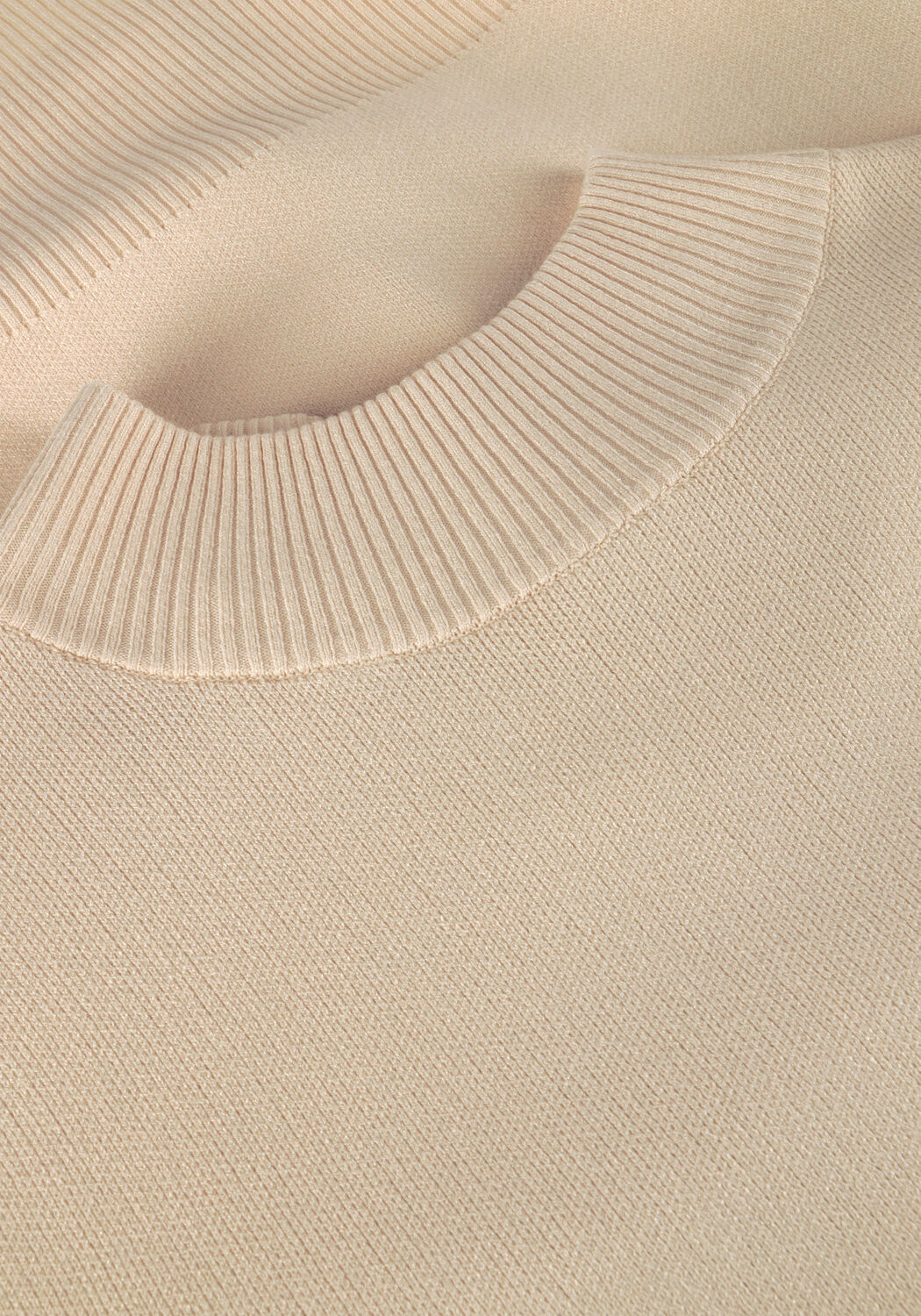 Beige Y.A.S. Pullover YASFONNY LS KNIT PULLOVER - large