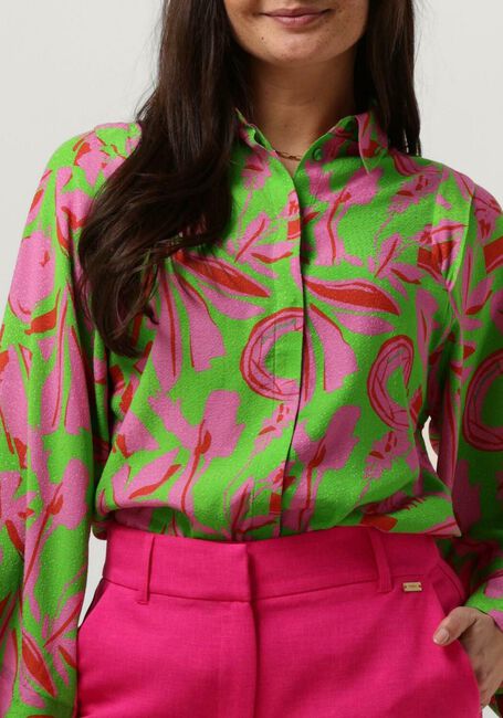 Grüne POM AMSTERDAM Blusen AFRIQUE BLOUSE - large
