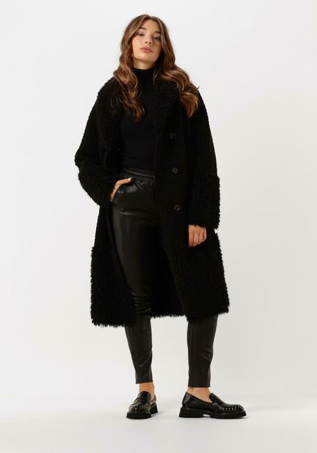 Schwarze BEAUMONT Teddy-Jacke LAMMY REVERSIBLE COAT - large