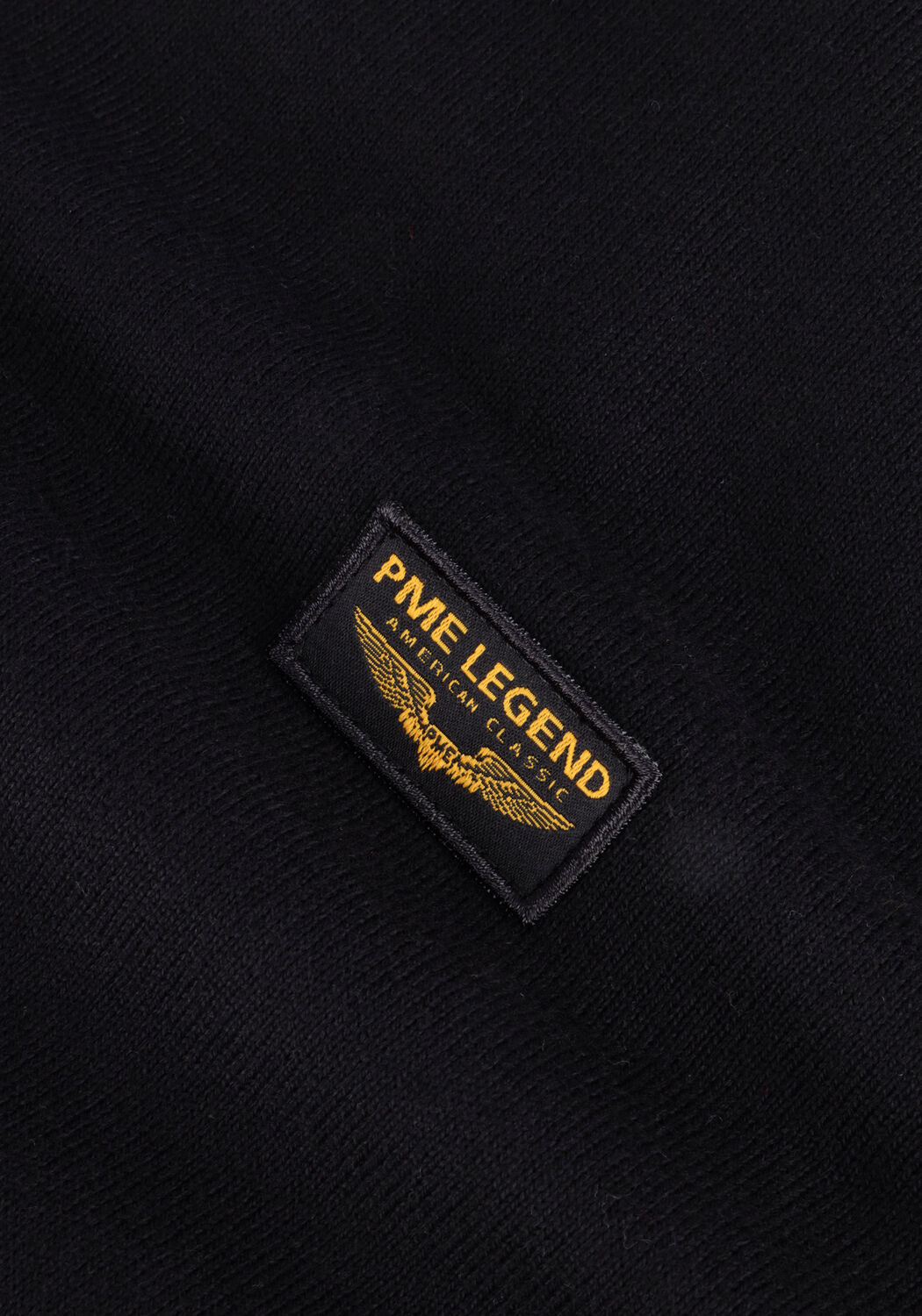 Schwarze PME LEGEND Pullover BUCKLEY KNIT - large