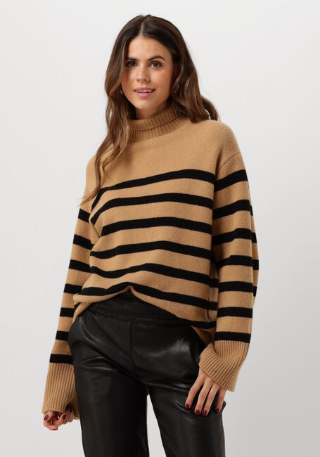 Camelfarbene SUNCOO Pullover PALACIO - large