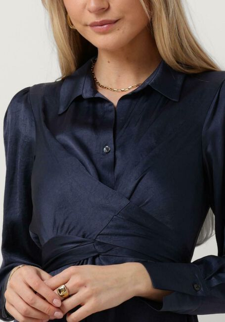 Dunkelblau SUMMUM Midikleid DRESS SILKY TOUCH - large