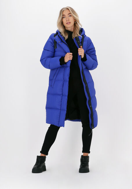 Blaue BEAUMONT Wattierte Jack PUFFER RECYCLED PARKA - large