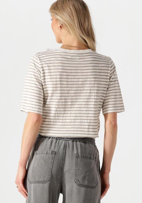 Ecru CC HEART T-shirt CC HEART SILLA STRIPE - large