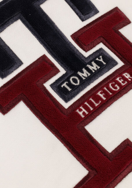 Beige TOMMY HILFIGER Sweatshirt LARGE MONOGRAM TH HOODIE - large