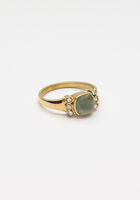 Goldfarbene NOTRE-V Ring RING STEEN MAAT 17 - medium