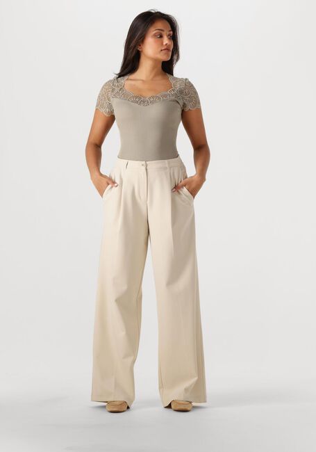 Grüne ROSEMUNDE Top BEATHA CAPSLEEVE - large