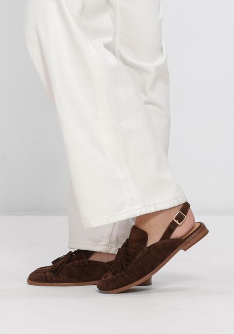 Braune STEFANO LAURAN Slingbacks 2900B - large