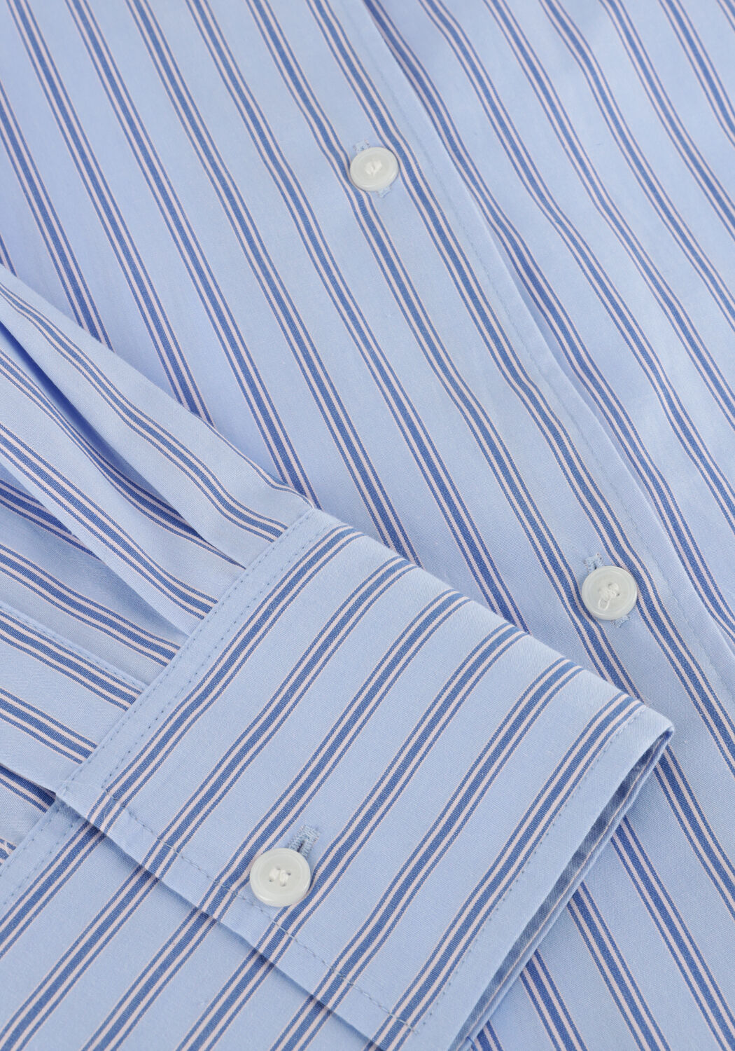 Hellblau TOMMY HILFIGER Blusen ESS POPLIN EASY FIT SHIRT - large