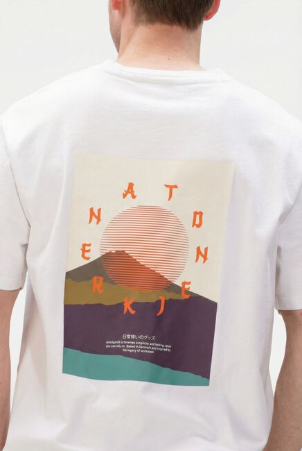 Wei&szlig;e ANERKJENDT T-shirt KVILLADS SUN TEE - large