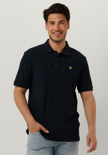 Dunkelblau LYLE & SCOTT Polo-Shirt MILANO TRIM POLO SHIRT - large