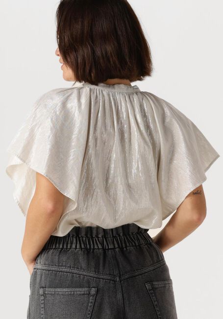 Weiße BY-BAR Blusen VINA LUREX BLOUSE - large