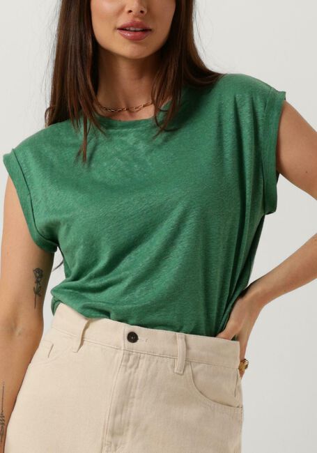 Grüne BY-BAR Top THELMA LINEN TOP - large