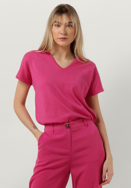 Hell-Pink YDENCE T-shirt KNITTED TOP SAMMY - large