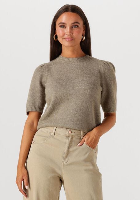 Khaki Y.A.S. Pullover YASANNE SS KNIT PULLOVER - large
