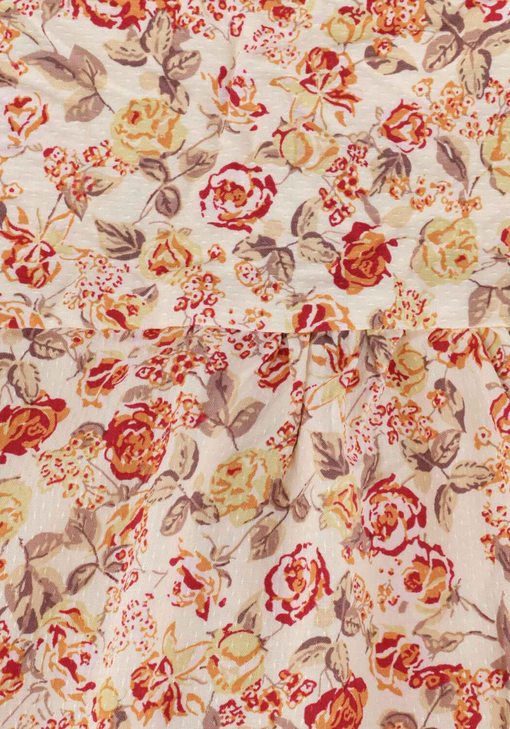 Mehrfarbige/Bunte OBJECT Midikleid ELIN S/S WRAP DRESS - large