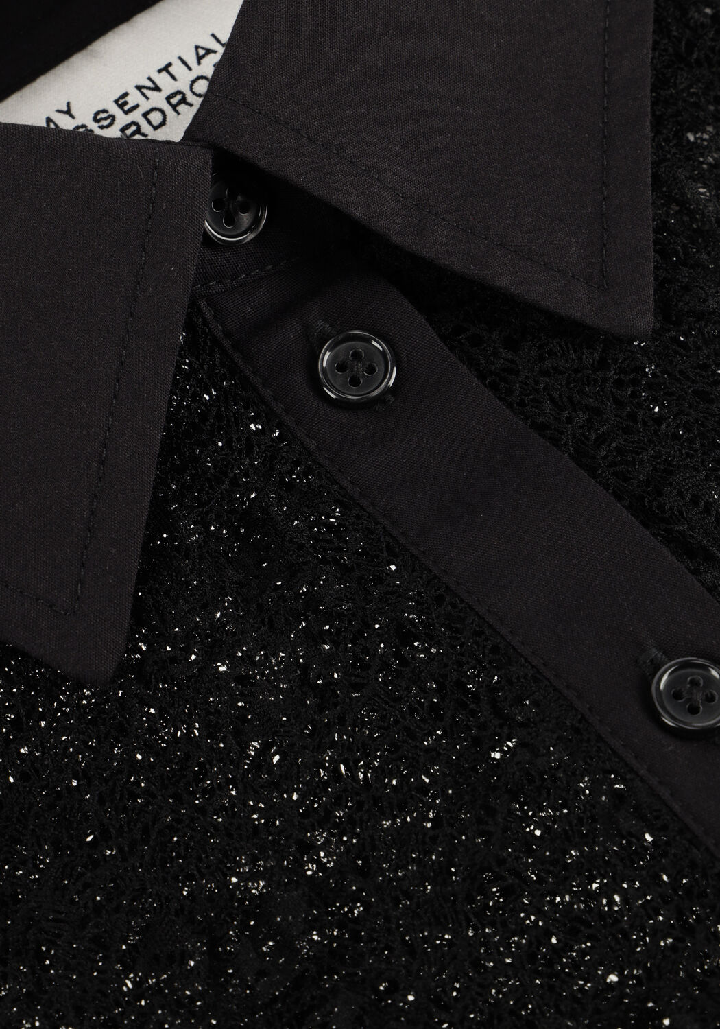 Schwarze MY ESSENTIAL WARDROBE Blusen RITAMW SHIRT - large